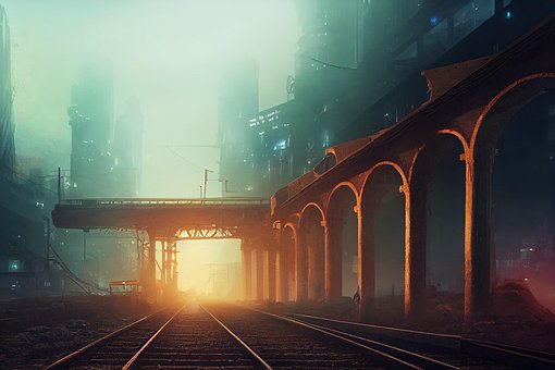 Free Railway Railway Station illustration and picture