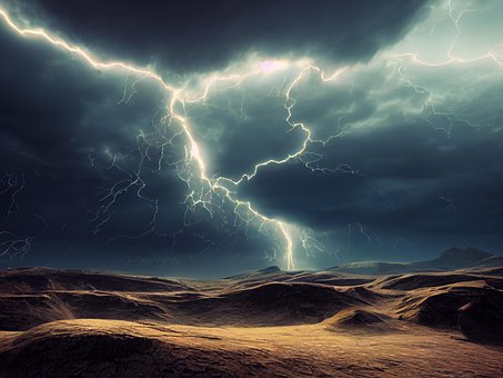 Blitz, Donner, Natur, Wetter, Dunkel