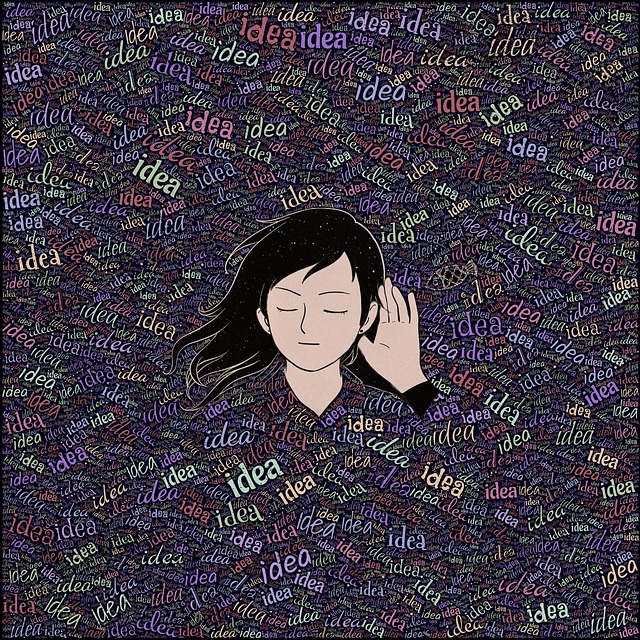 Free idea awareness mindfulness illustration