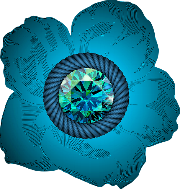 Free Petals Blue illustration and picture