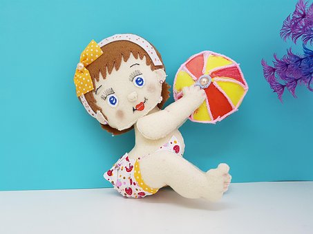 Free Felt Doll photo and picture