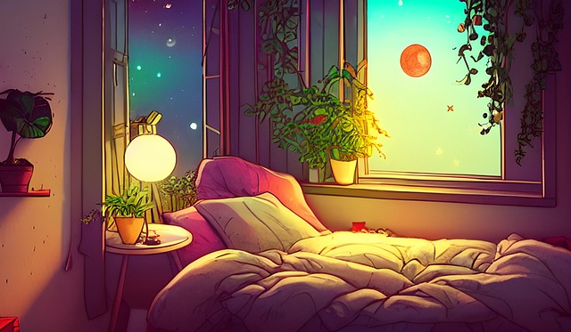 Free dual day night illustration