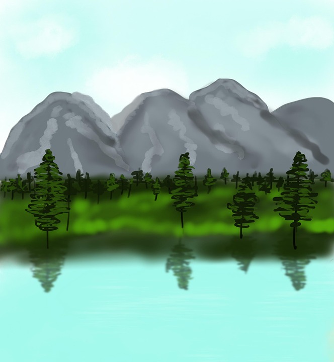  Malen Natur - Kostenloses Foto auf Pixabay - Pixabay Illustration 