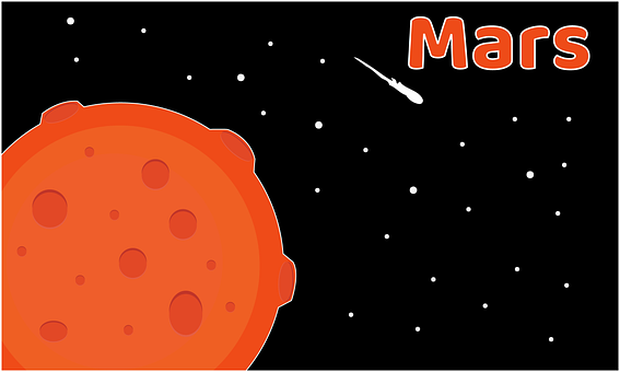 Free Mars Planets illustration and picture