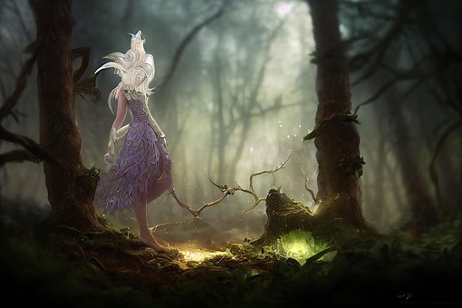Hada, Fae, Fantasía, Escalofriante, Erie
