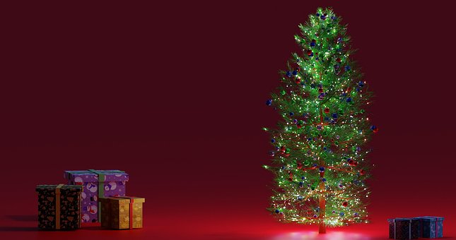 Weihnachten, Dekor, Hintergrund, Pc, 4K
