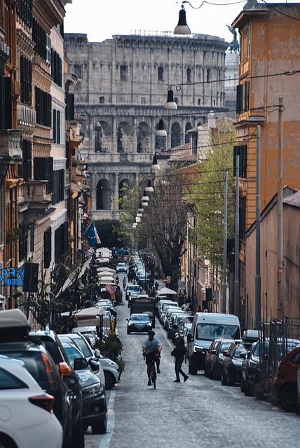 Coliseo, Roma, Italia, Urbano, Ciudad