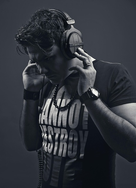 headphones, man, dj, music, black scorpion music, black and white, ali afshar, portrait, iran, scorpion, black, ali, chastise, spotify, photography, fashion, luxury