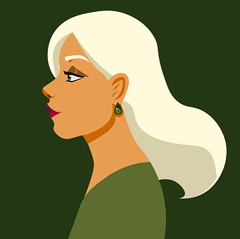 Mujer, Niña, Retrato, Moda, Modelo