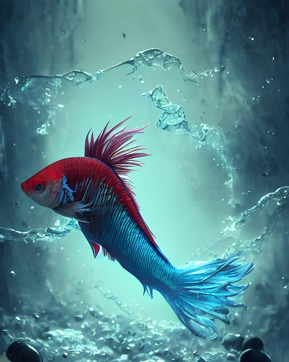 Fanatsy Fish Gills Fish Ai Art Fantasy Gold - Free photo on Pixabay