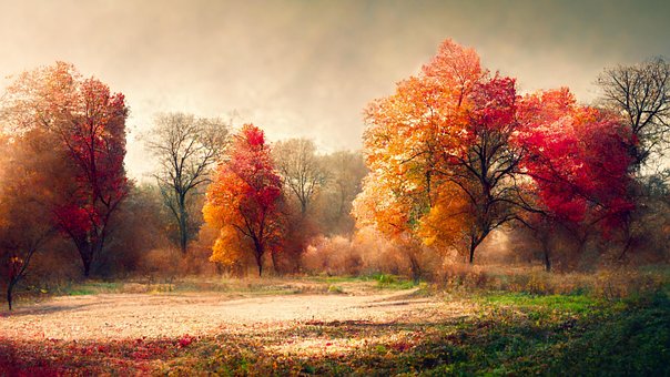 Free Autumn Forest photo and picture
