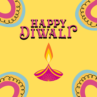 Free Happy Diwali Deepavali illustration and picture