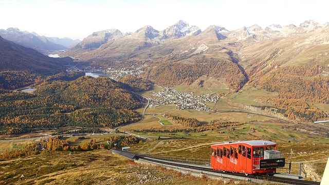 Free Mountain Panorama Autumn Colors photo and picture