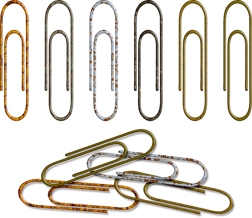 Download Paper Clips, Paper Clip, Paperclip. RoyaltyFree Stock