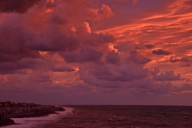 Free Clouds Violet photo and picture
