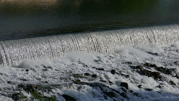 Wasser, Kaskade, Fluss, Energie, Quelle