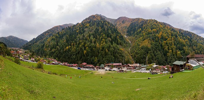 Ayder, Natur, Ansicht, Grün, Herbst
