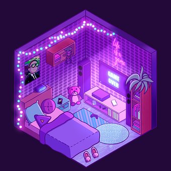 Gato, Habitación, Casa, Jugador