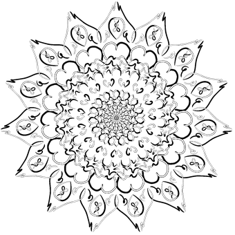 Zen, Zentangle, Mandala, Dibujo