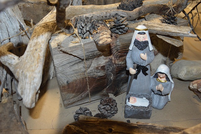 Free Christmas Crib photo and picture