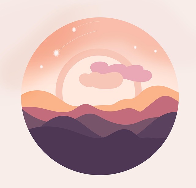 Montañas, Boho, Bohemio, Colores