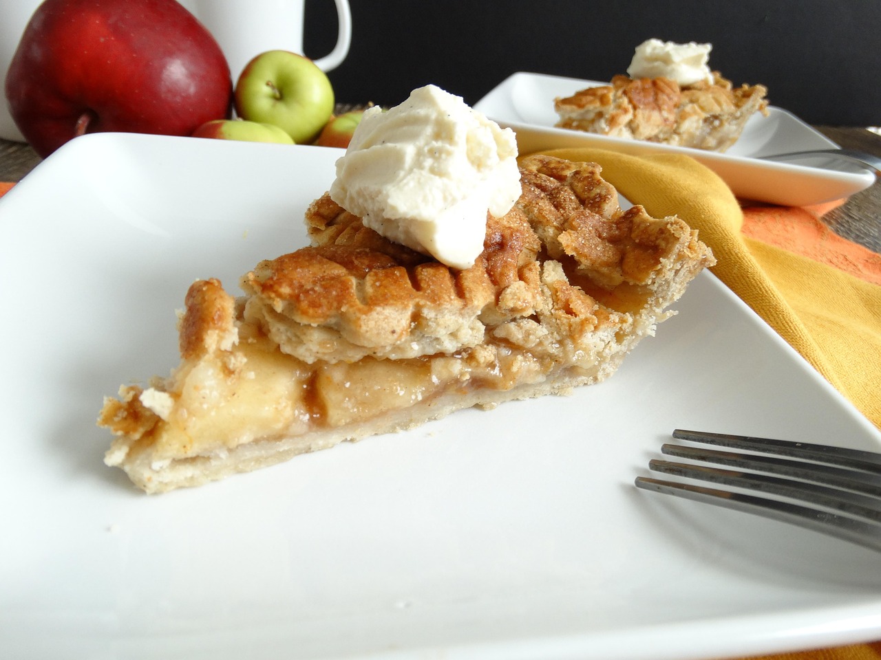 Apple pie slice free photo on pixabay pixabay