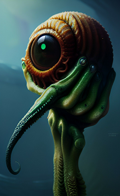 Free lizard eye frog illustration