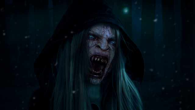 Hexe, Halloween, Grusel, Gruselig