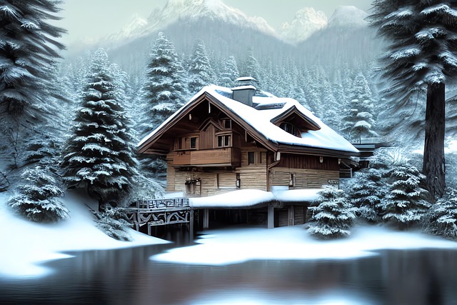 Free generated savoyard landscape landscape illustration