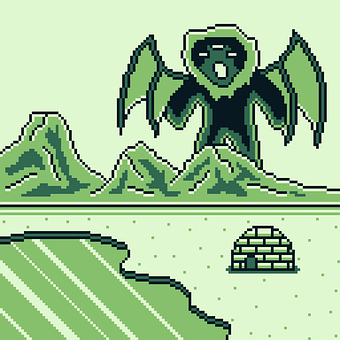 Monster, Lovecraft, Skapning, Piksel