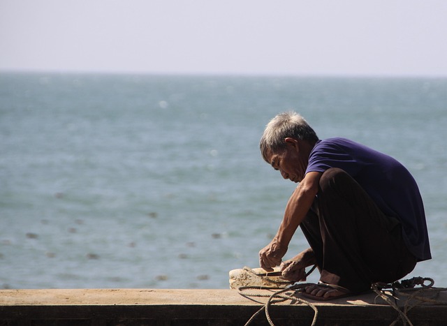 Free Man Sea photo and picture