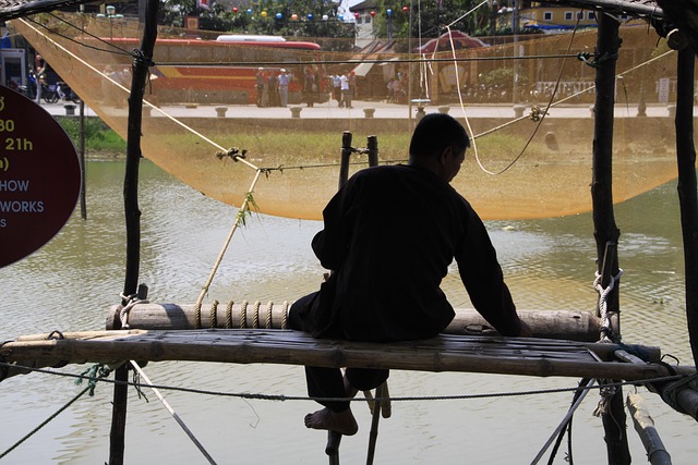 Free Fisherman Man photo and picture