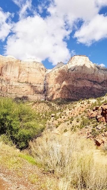 Utah, Woestijn, Zion, Bergen, Natuur