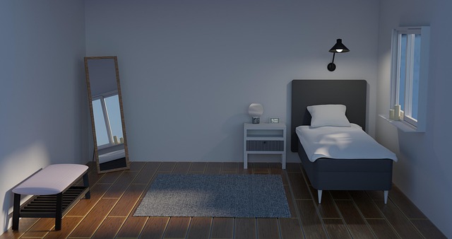 Free Bedroom Bed illustration and picture