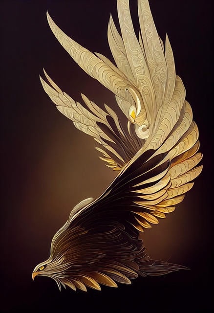 Free hawk bird nature illustration