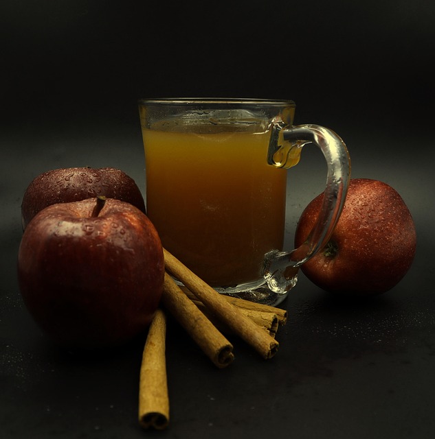 Mere, Cidru, Suc, Fructe, Scorţişoară