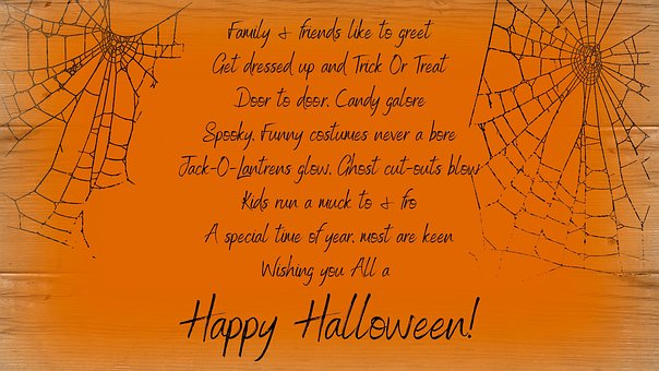 Halloween, Poem, Salut, Zicală, Citat