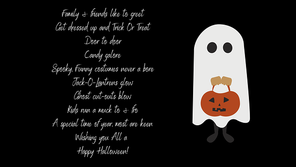 Halloween, Poem, Salut, Zicală, Citat