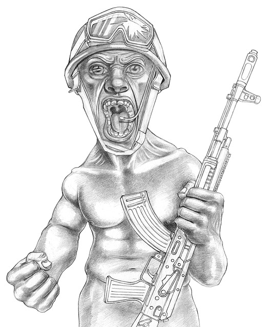 Free Soldier Invasive illustration and picture