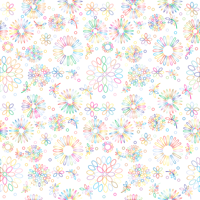 Blumenmuster, Blumen, Blumentapete