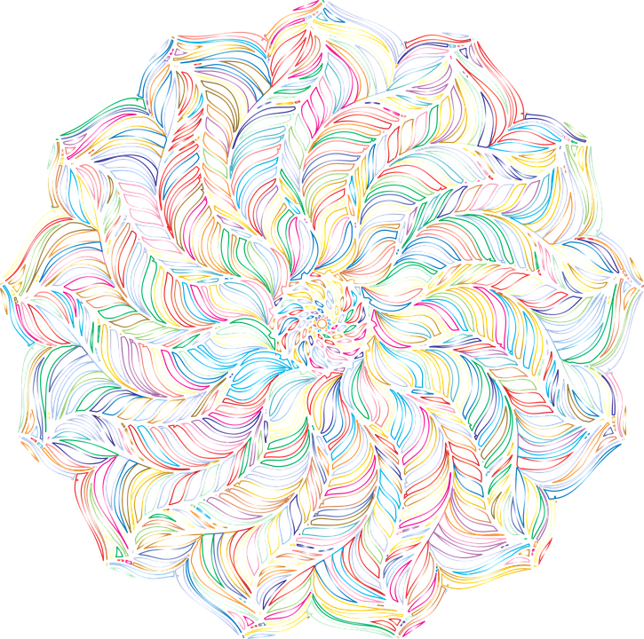 Mandala Bitmap Mandala Rosette Geometric - Free vector graphic on Pixabay