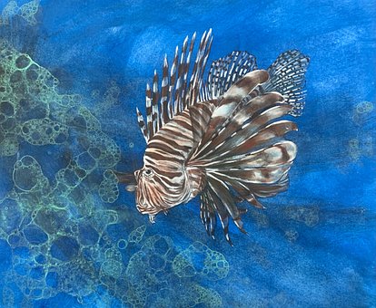 Jimwang, Chinees Schilderij, Vis