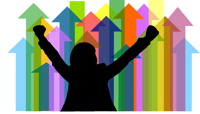 Free arrows growth hacking marketing vector