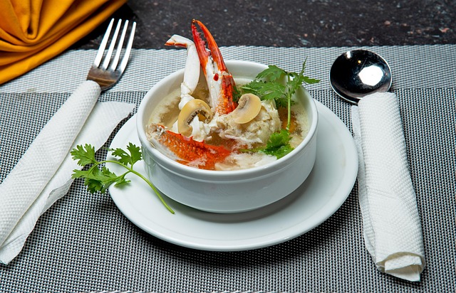 Free Cream Crab Soup photo and picture