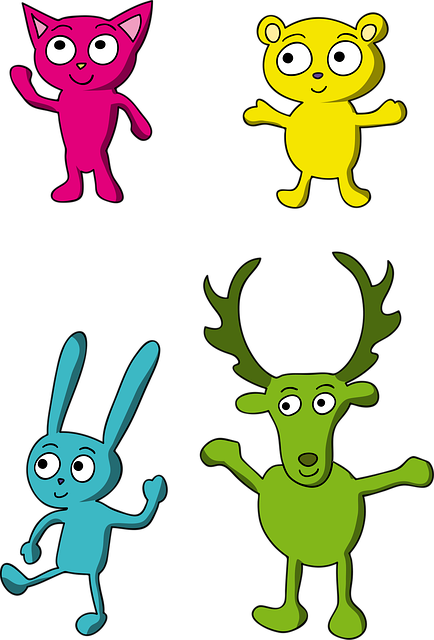 Dibujos Animados, Mascota, Cómic