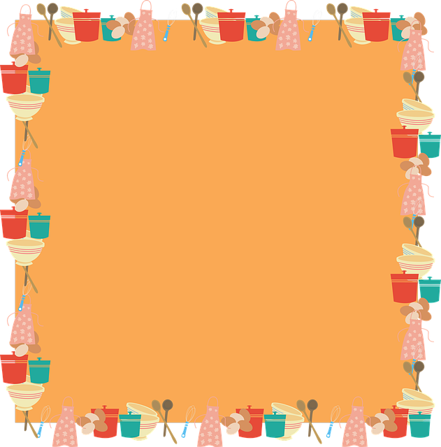 Free frame border decoration illustration