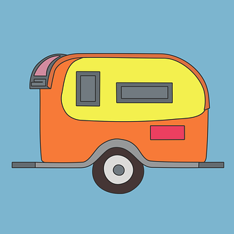 Camper, Clásico, Icono, Arte Digital