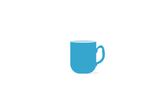 Tasse, Trinken, Tee, Küche, Blaue Tasse