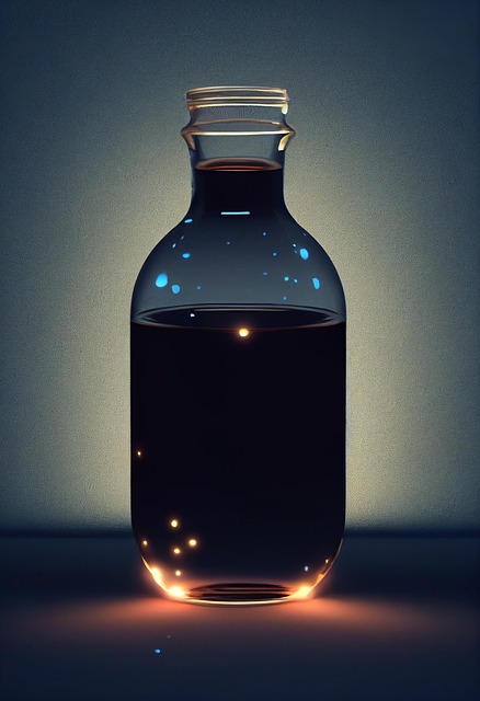 Free flask bottle black illustration