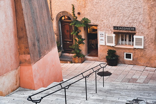 Free Village Stairs photo and picture
